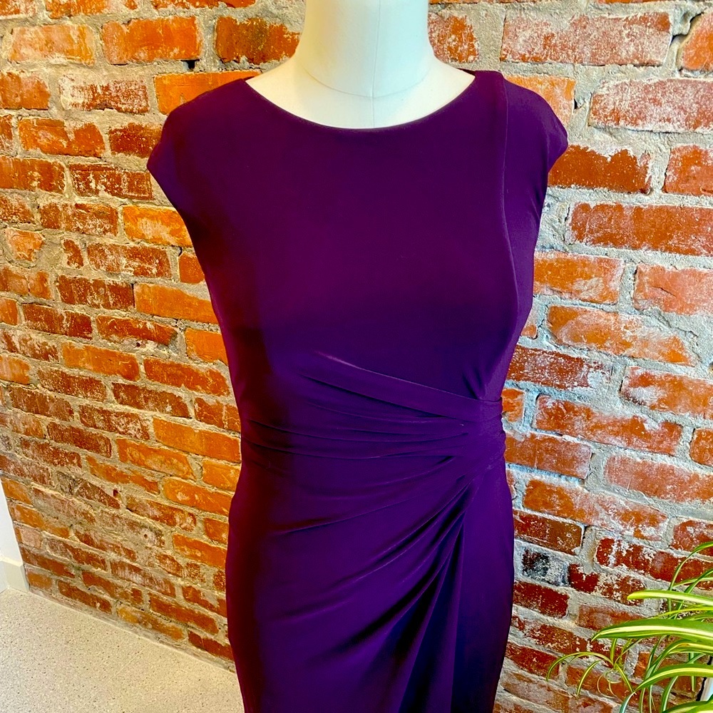 Ralph Lauren cap sleeve cocktail dress